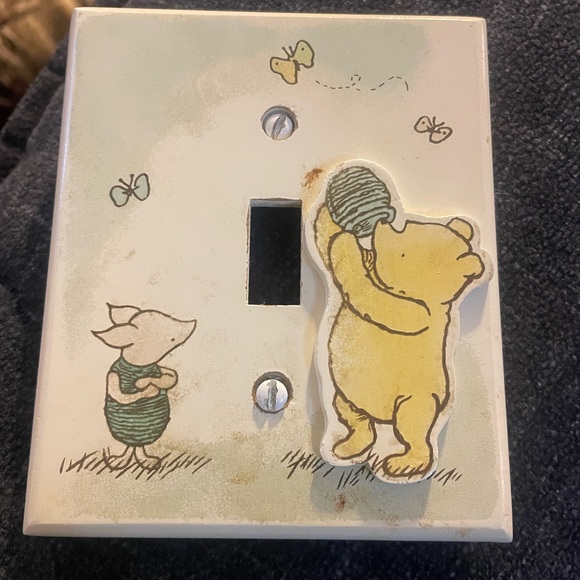 Pooh Bear light switch cover - Picture 1 of 1